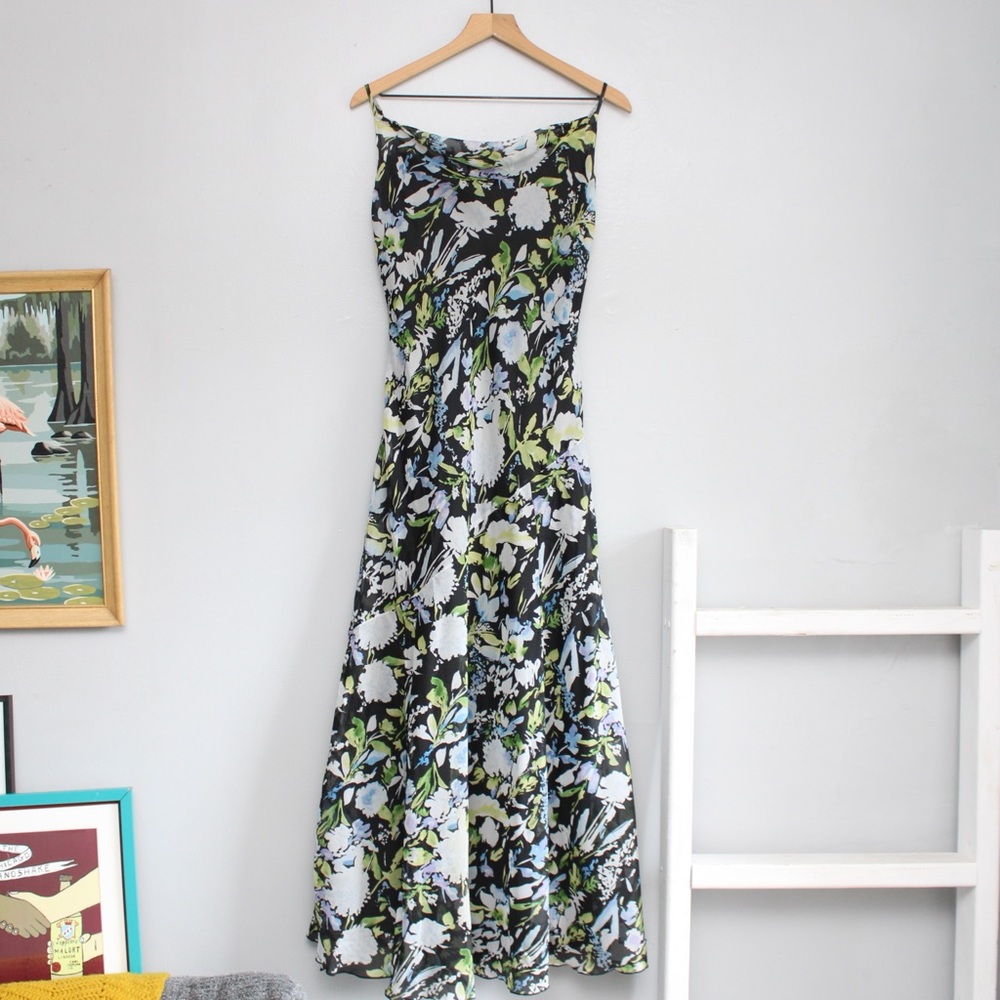 Abercrombie & Fitch Floral Maxi Dress